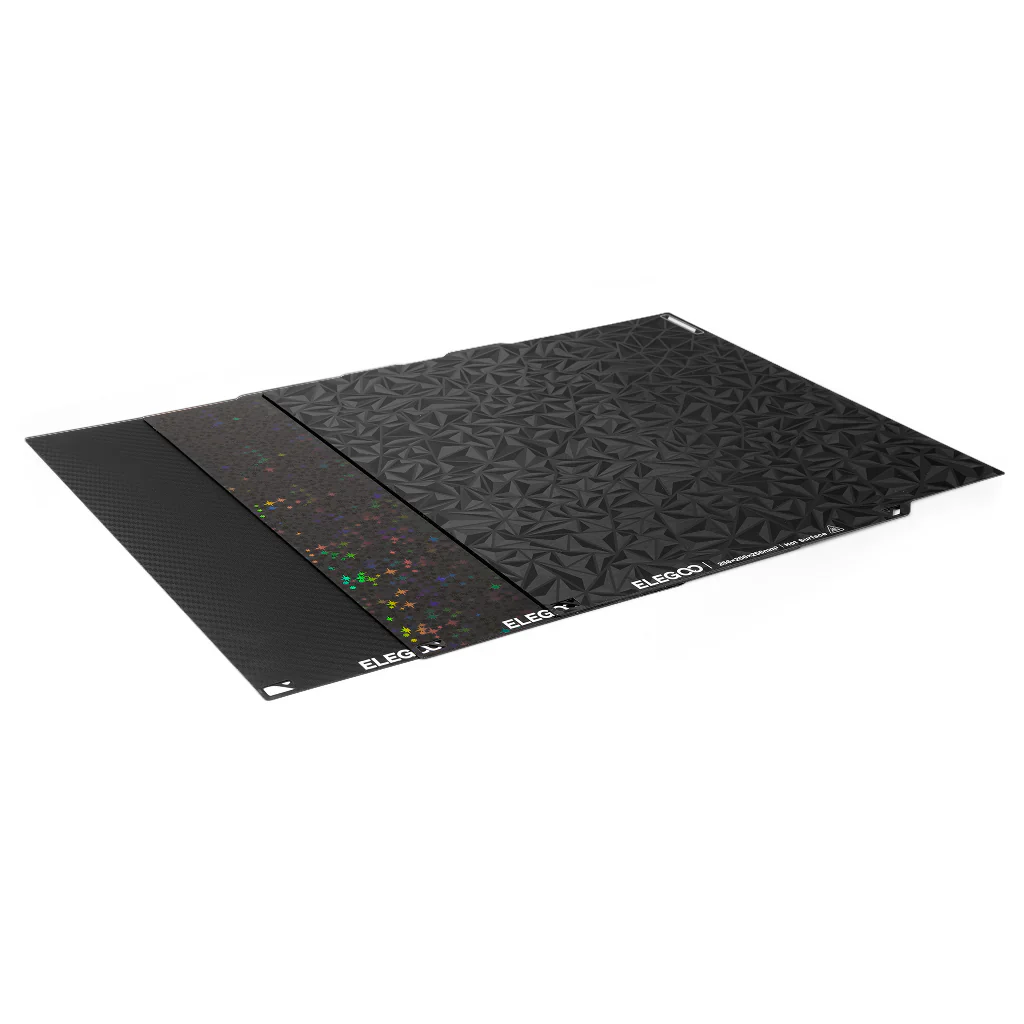 Elegoo - Centauri Carbon - Pack de plateau d'Impression Double Face (Dual-side Build Plate Pack) - 3 pcs - Image 2