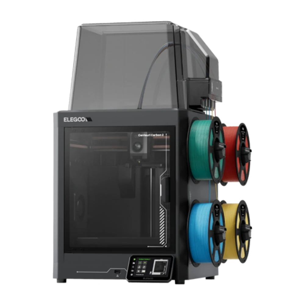 Elegoo - Centauri Carbon 2 Combo - Imprimante 3D avec Multicolore CC2 + CANVAS Entièrement Automatique