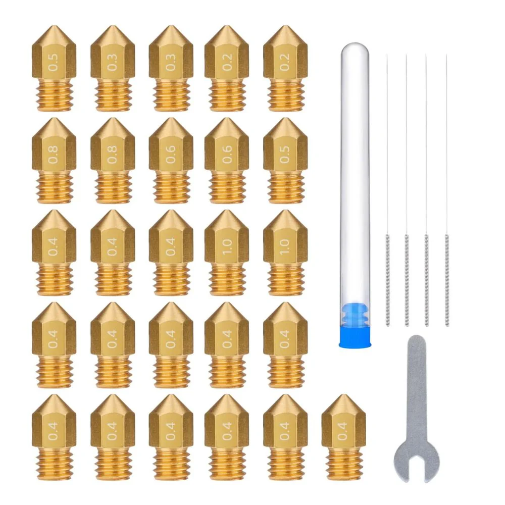 Elegoo - Neptune 3 Pro/3 Plus/3 Max - Kit Multi Diamètre - Buse Laiton officielle (Brass Nozzle) - Image 2