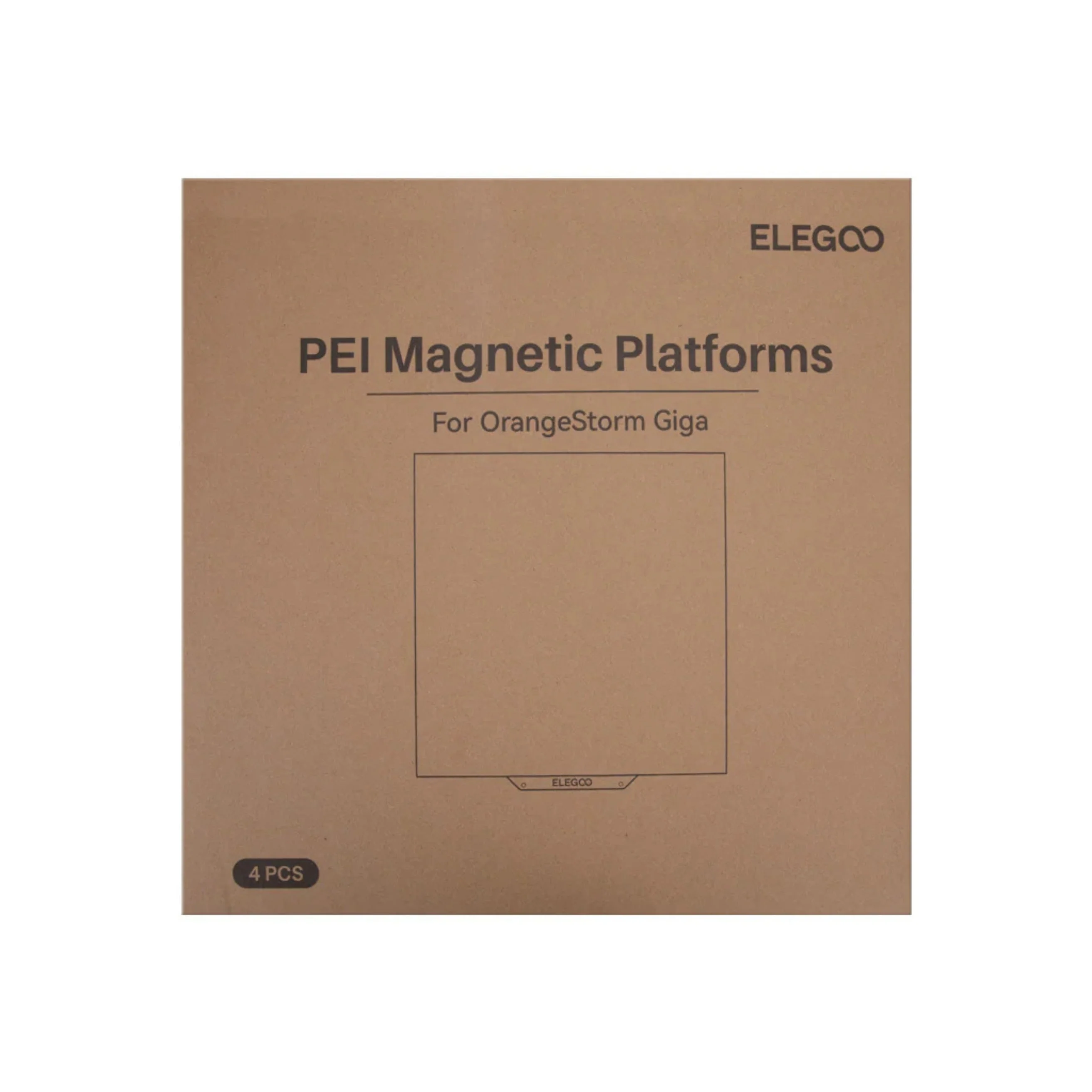 Elegoo - OrangeStorm Giga - Kit de Plateaux d'Impression PEI (Build Plate) - Image 3