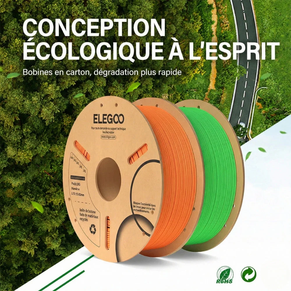 Elegoo - PLA - Beige - 1,75 mm - 1 kg - RFID - Image 7