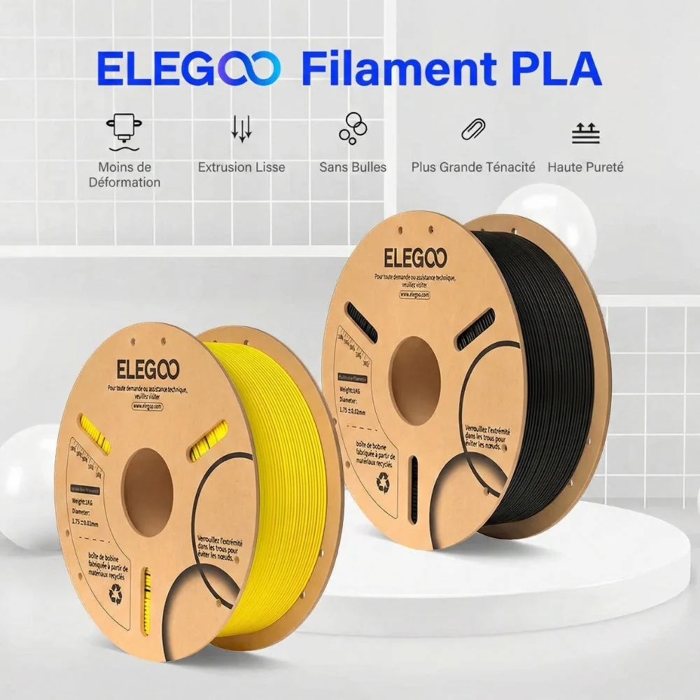Elegoo - PLA - Rose (Pink) - 1,75 mm - 1 kg - RFID - Image 3