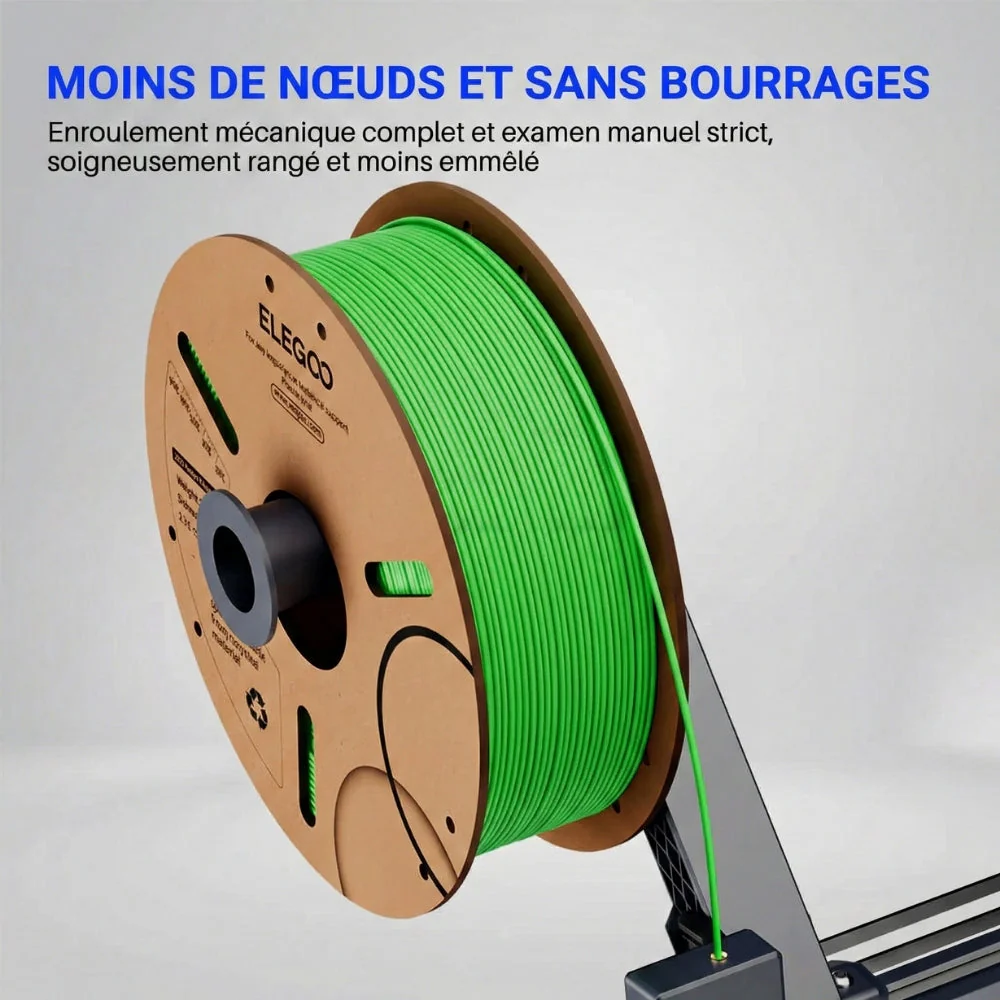 Elegoo - PLA - Vert Marine (Sea Green) - 1,75 mm - 1 kg - RFID - Image 2