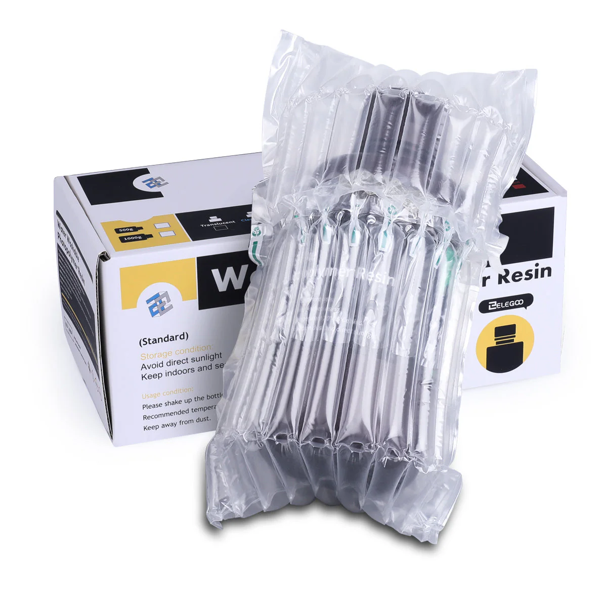 ELEGOO - Résine Water Washable - Noir Transparent (Smoky Black) - 1 kg - Image 6