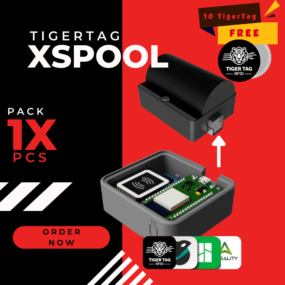 xSpool The Smart RFID Tools (Read & Write) compatible TigerTag - Image 2
